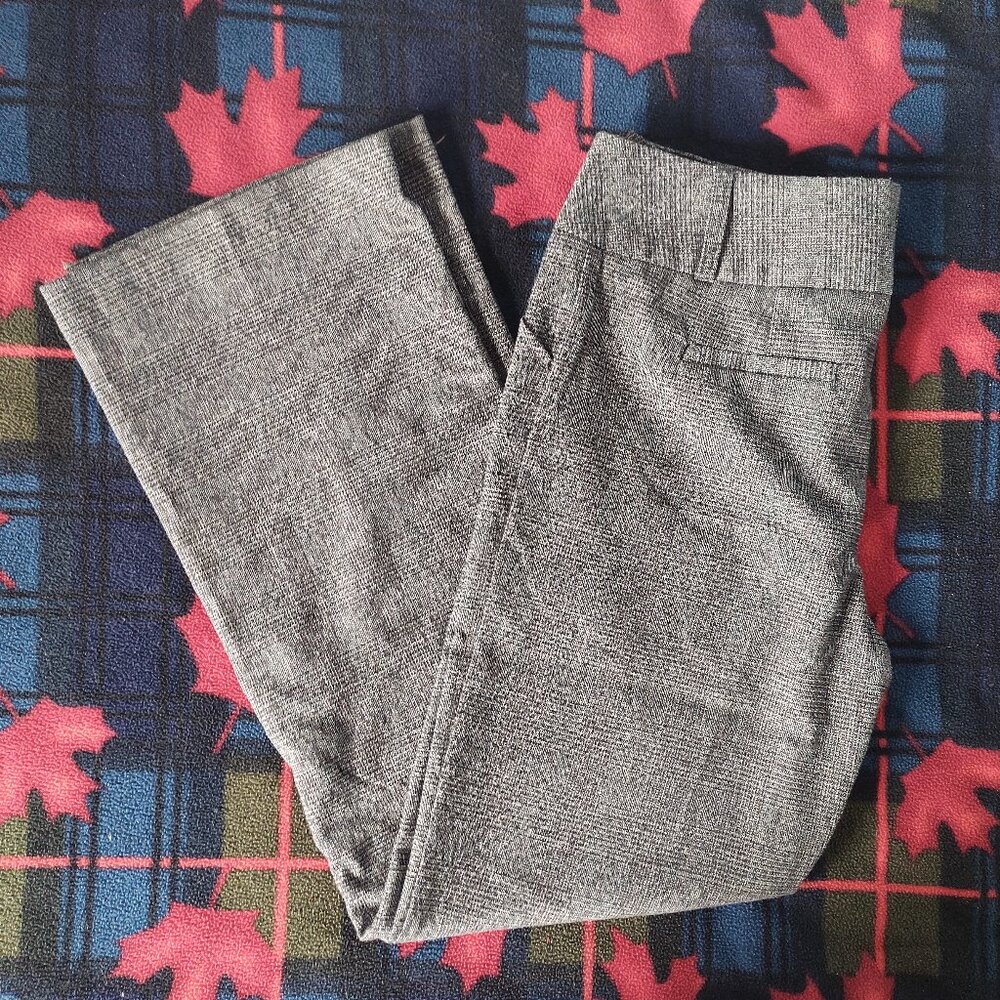 Reitmans Glen Plaid Grey Dress Pants
